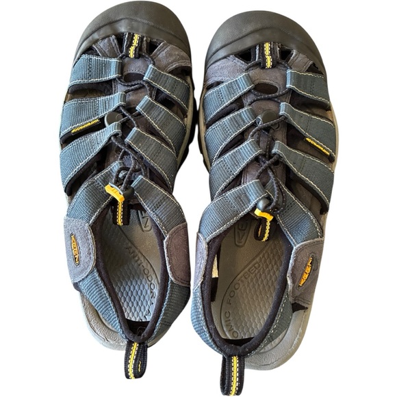 Keen Men\'s Newport H2 Waterproof Hiking Sandals Blue/Grey Size 10.5 EUC main image 7